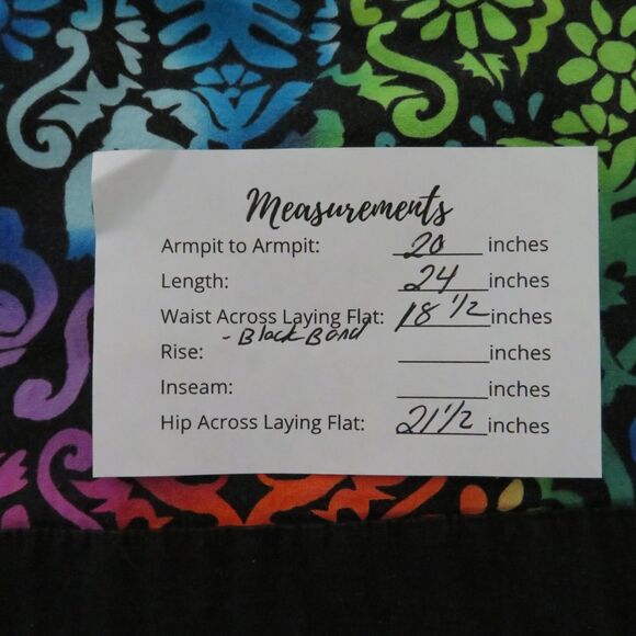 Tafford Colorful Scrub Top Sz XS Square Neckline With 2 Large Pockets, Tie - Picture 5 of 7